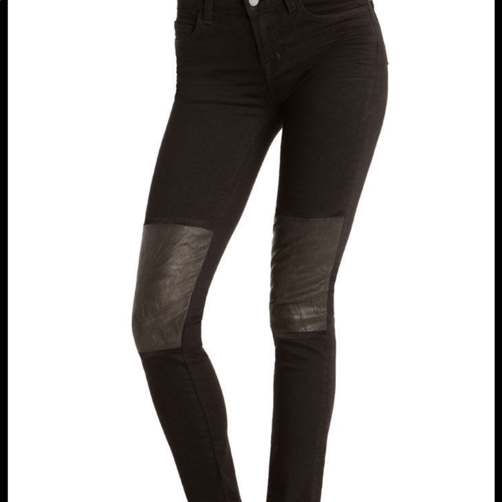 J BRAND VICIOUS LAMB LEATHER